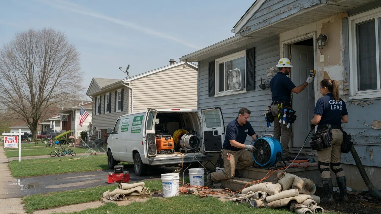 Flood Cleanup in East Marion, NY near me